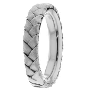 Three Strand Braid Wedding Ring HM1371