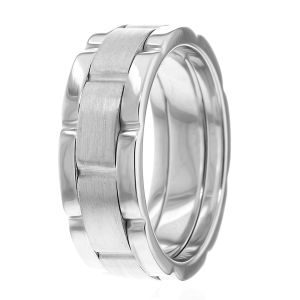 Watch Inspired Wedding Ring HM7004
