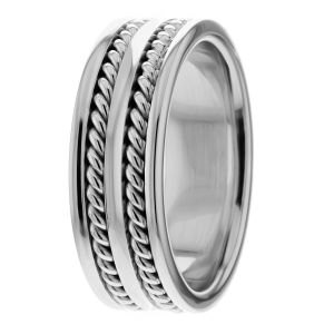 Double Rope Wedding Band HM7011